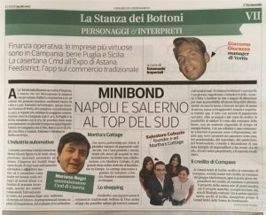 Corriere del Mezzogiorno cita lo studio condotto da Vertis